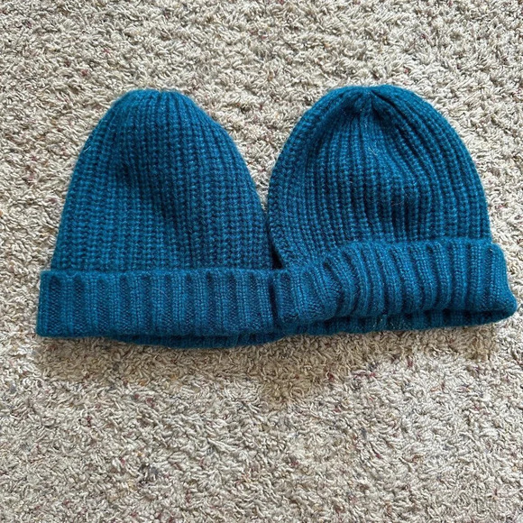 Four Buttons By San Diego Hat Co Blue‎ Beanie  Womens One Size Fits Most - Picture 1 of 5